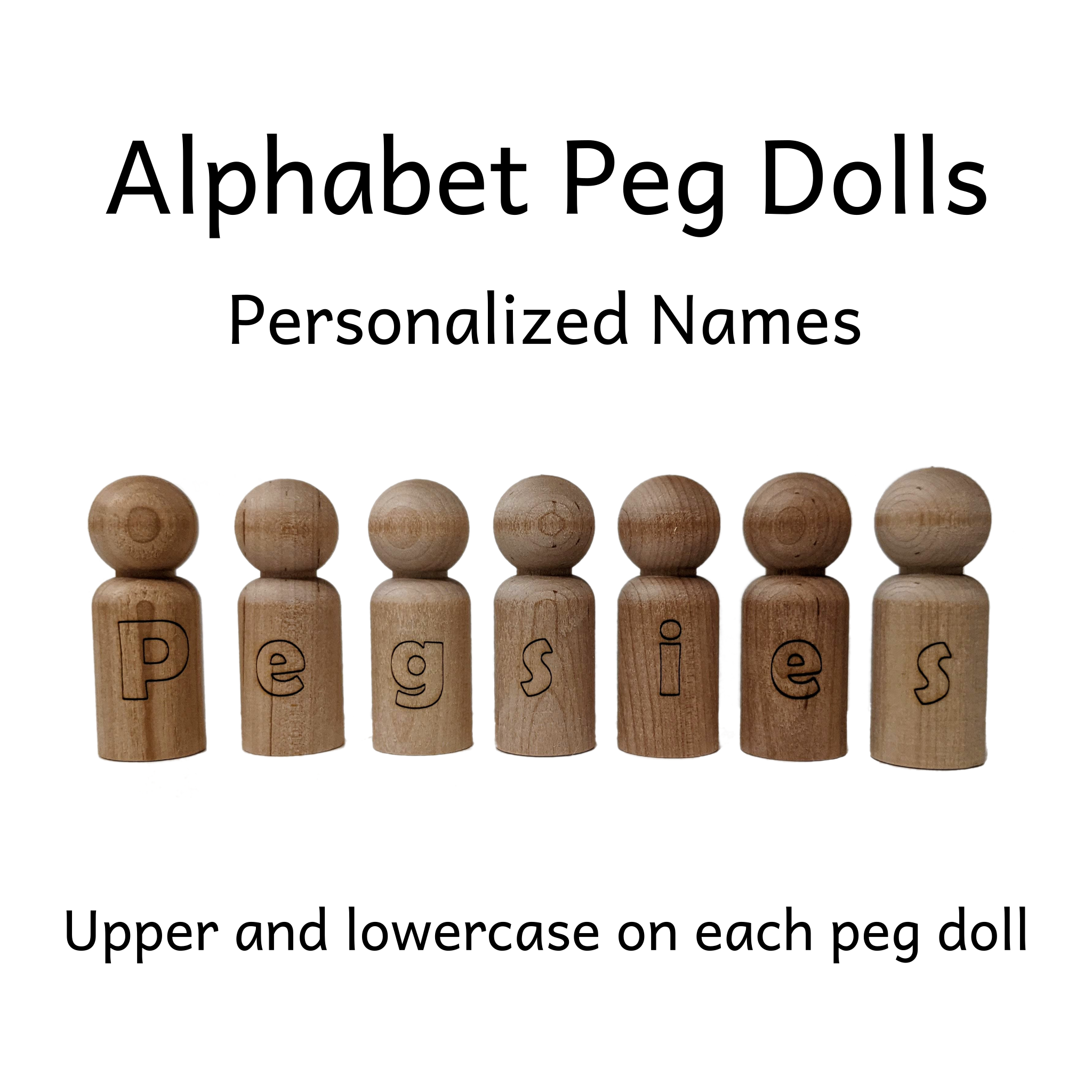 Image 1 - Pegsies Wooden Peg Dolls