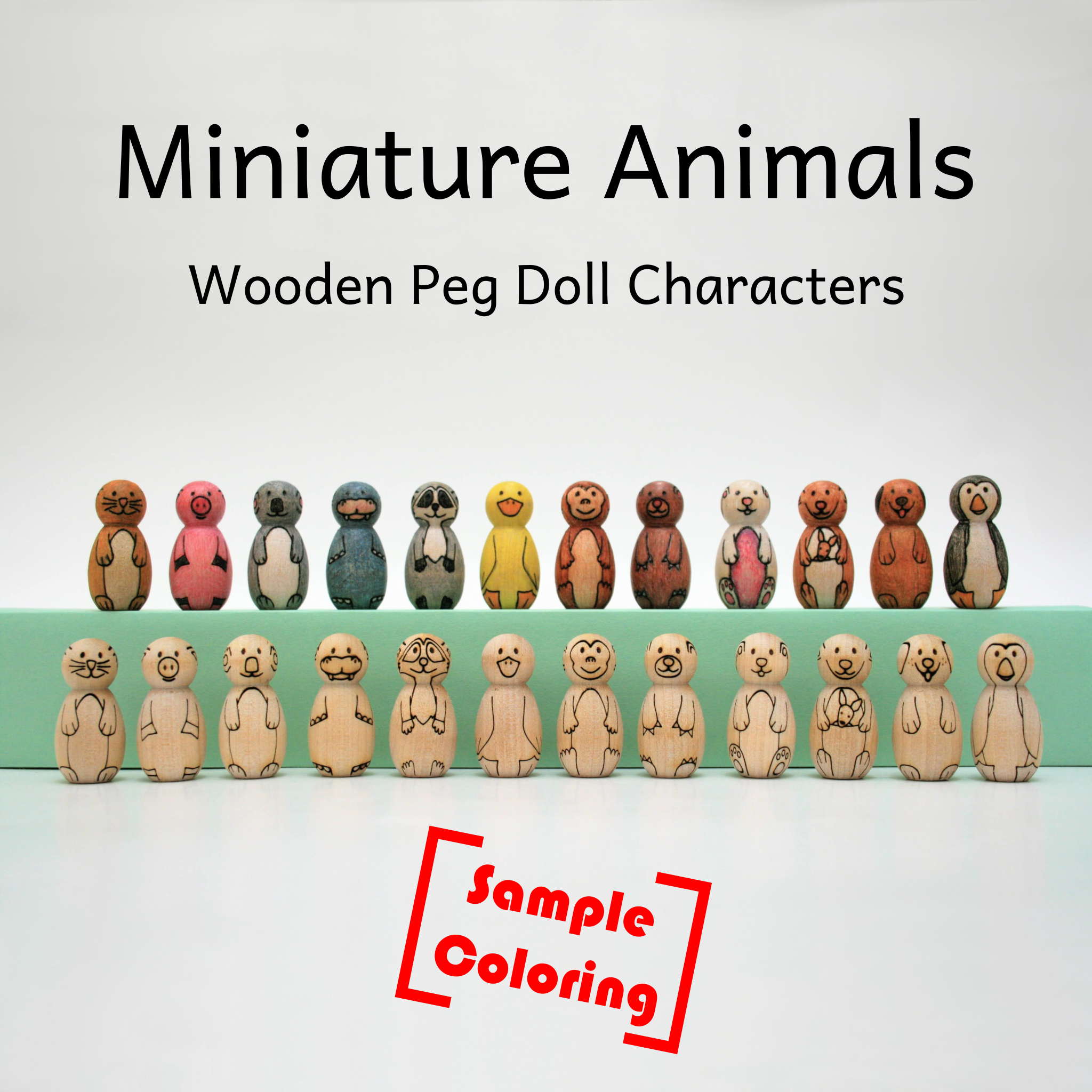 Image 17 - Pegsies Wooden Peg Dolls