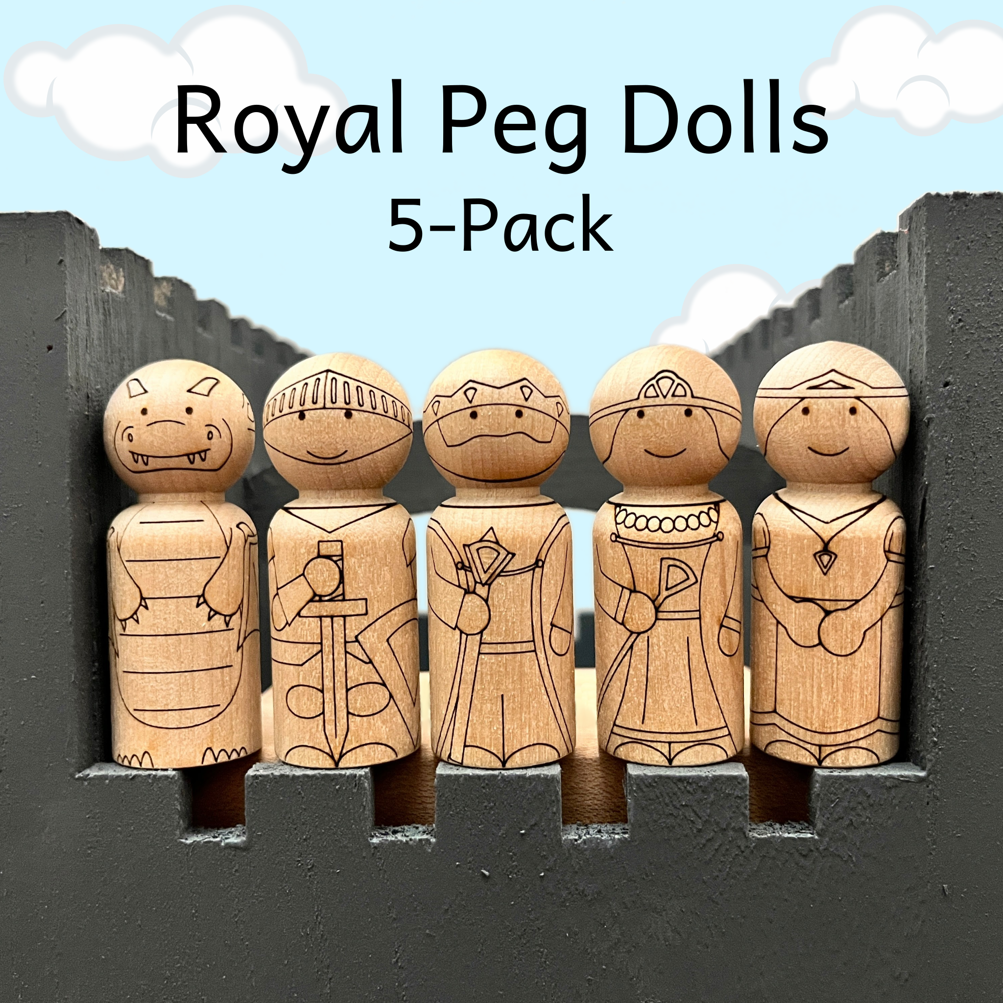 Pegsies Wooden Peg Dolls icon